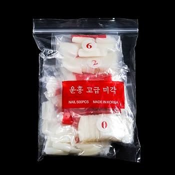 Full Body Chest Nail Tips,Natural  Fake Nail 500pcs